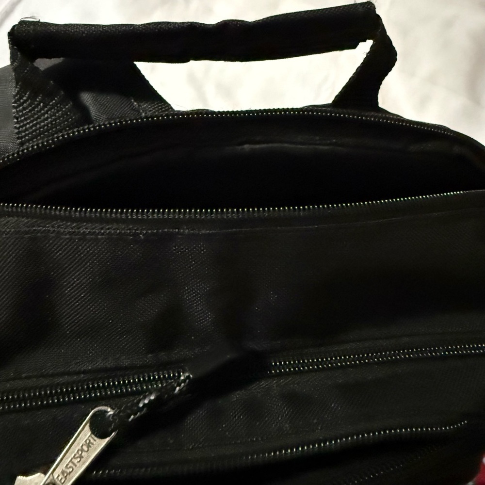 Eastsport Black Backpack School Travel Work - Picture 6 of 6